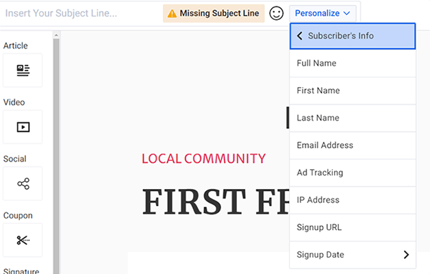 15 messages recipient