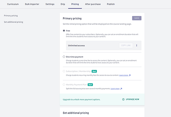 15 pricing course builder