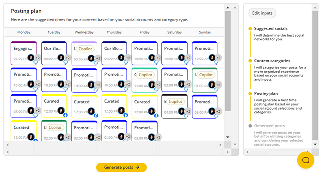 15 Social media copilot - schedule setup