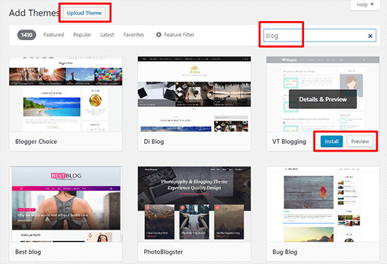15 Upload A WordPress Theme