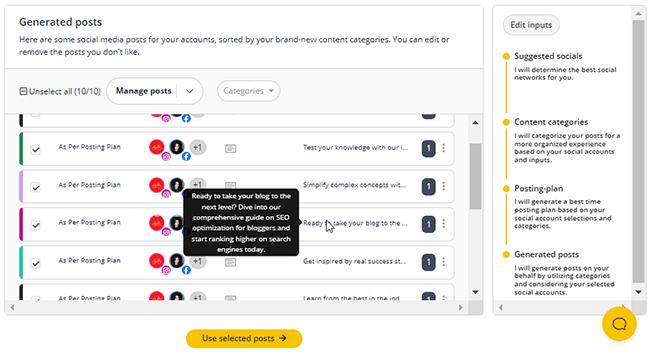 16 Social media copilot - generate posts