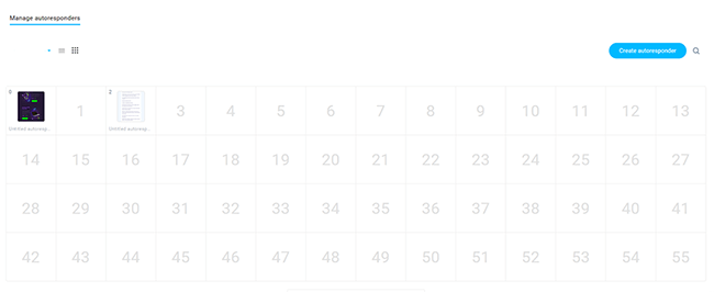 17 autoresponders automations grid icon