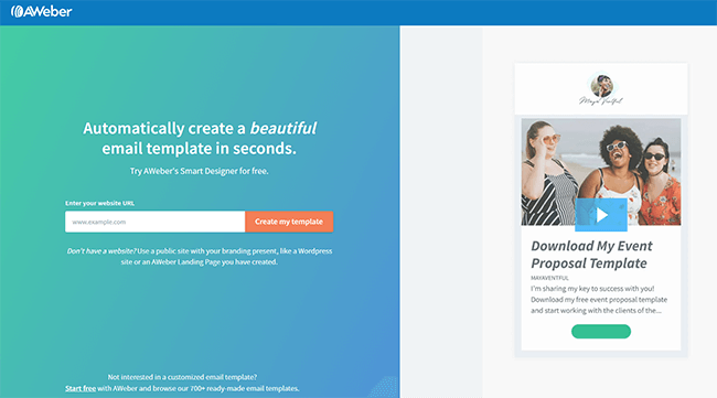 17 messages create my template