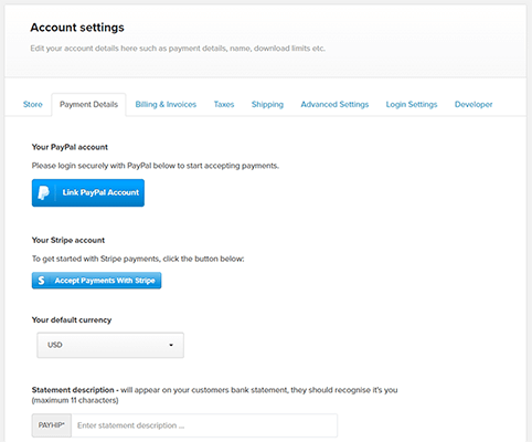 17 physical products payment processor