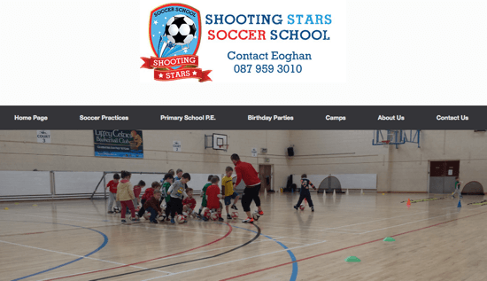 18 shooting star soccer school alliteration