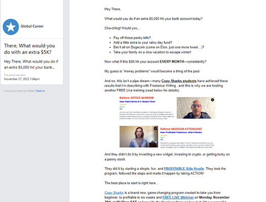 18 webinar content global career