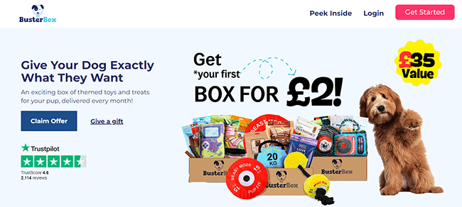 19 curated subscription boxes busterbox