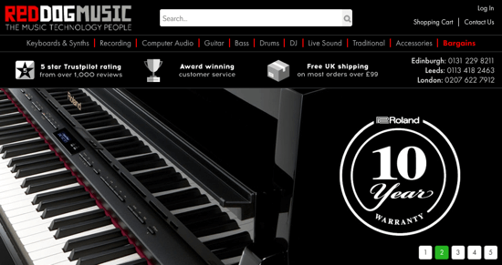 19 red dog music unrelated words