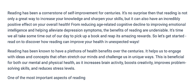 20 ai writer example