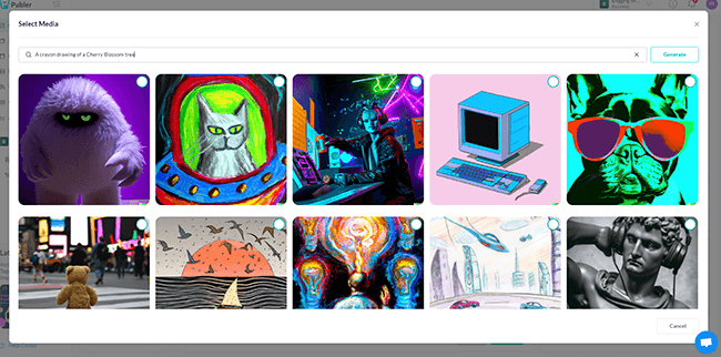 20 design tools integrations publer ai