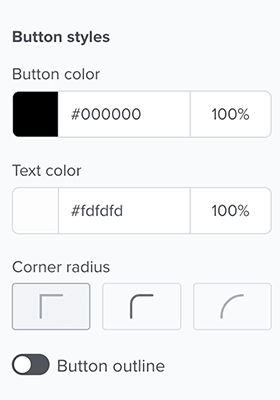 21 Change your shopping cart color & shape - Button style