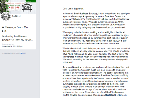 22 ceo messages realsteel center