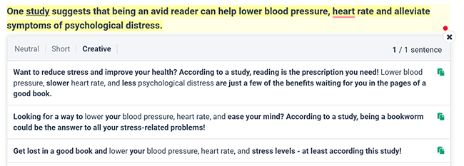 25 ai writer creative