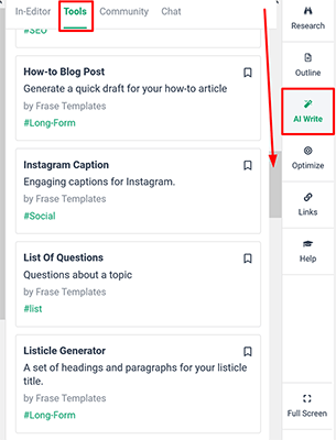 26 ai template tools