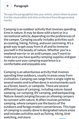 26 ai writer generate