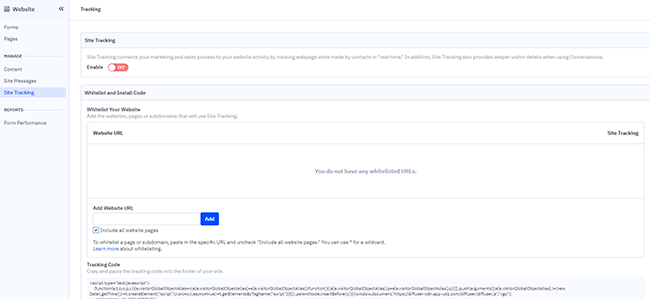 26 website site tracking