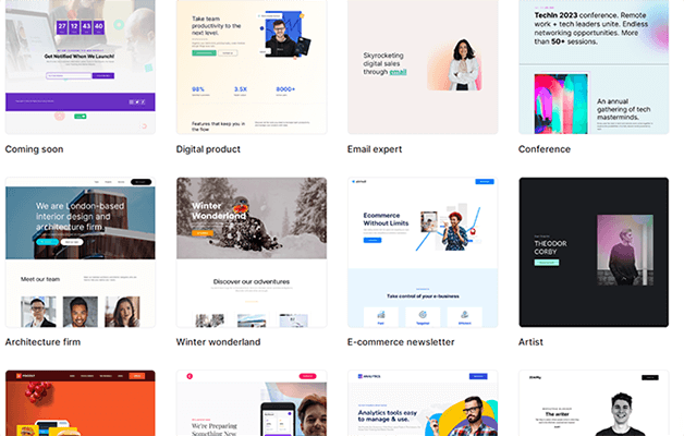 28 sites templates