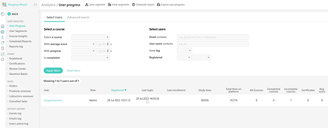 29 analytics and reporting report center