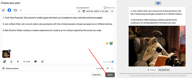 33 ai assistant use text