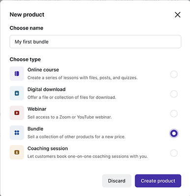 39 Product bundles - Create a product bundle