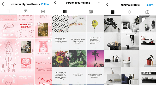 8 Instagram grid look