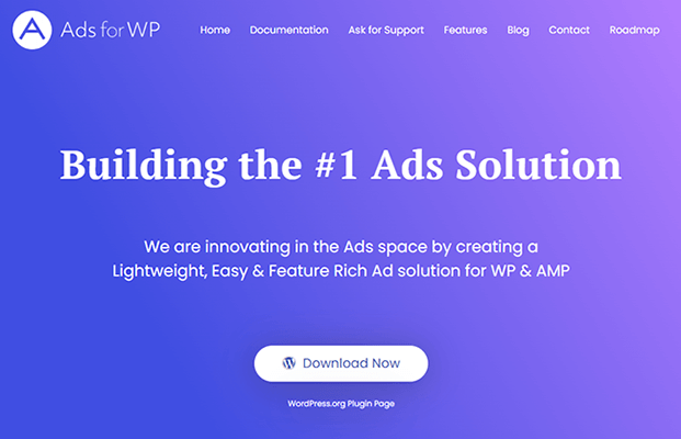 ads forwp wordpress plugin