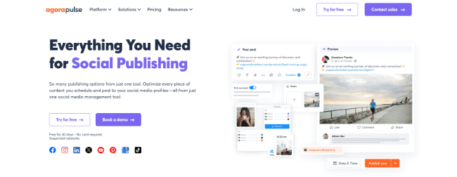 Agorapulse Scheduling