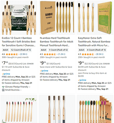 amazon bamboo toothbrushes