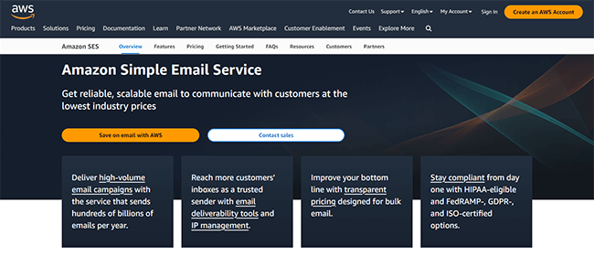 Amazon Transactional Email