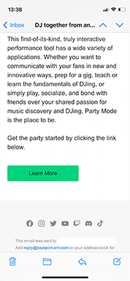 beatport make your message responsive 3
