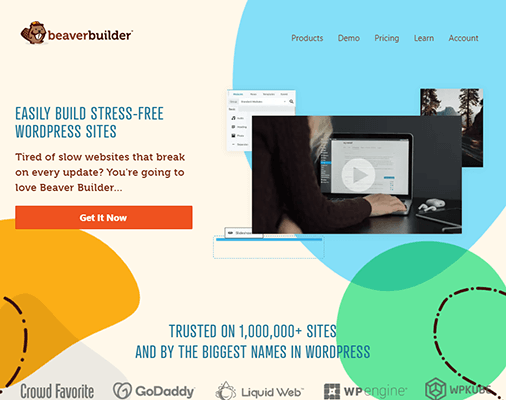 beaver builder homepage