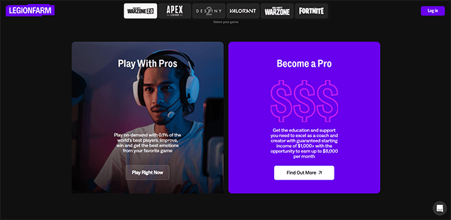 coach new players legionfarm