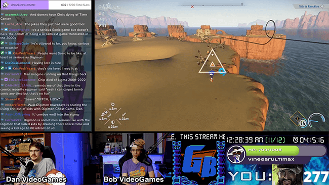 collaborate with other streamers