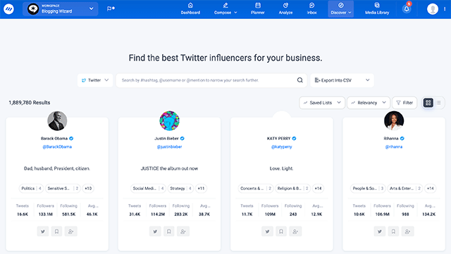 contentstudio influencer discovery