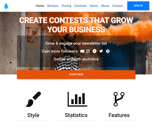 contests by rewards fuel homepage
