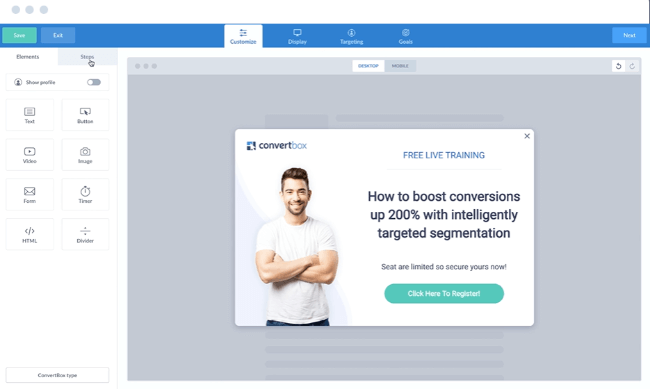 convertbox form builder