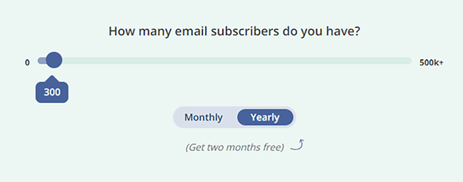 convertkit slider toggle button