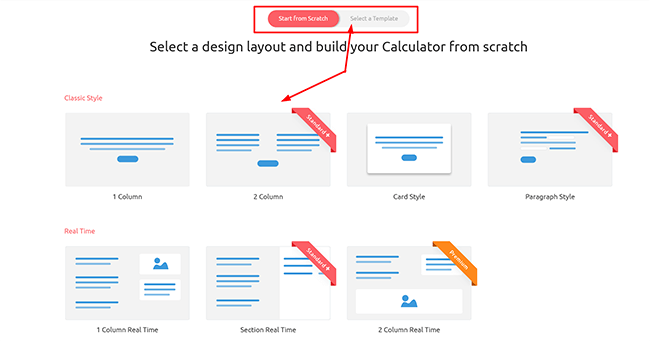 customizable templates blank canvas