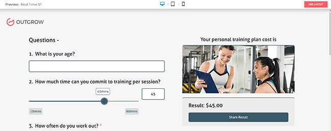 customizable templates email capture tool