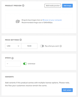 Customize first digital product.2