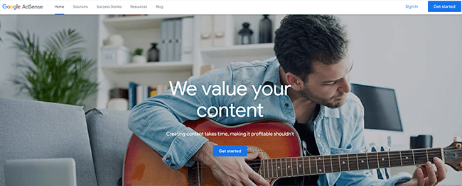 display ads on your blog google adsense