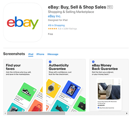 ebay app store