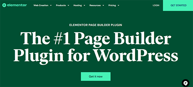 Elementor Landing Page