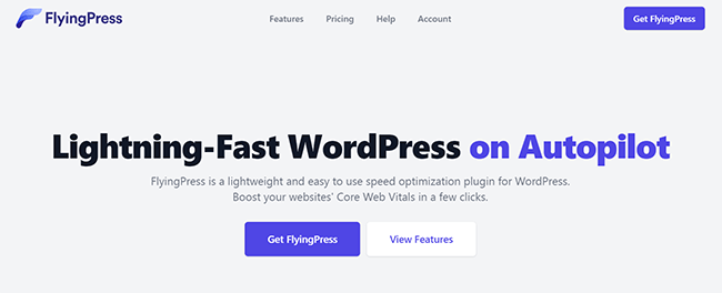 flying press homepage