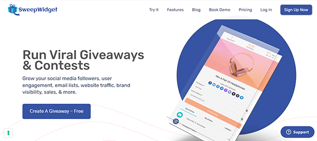 Giveaway - SweepWidget