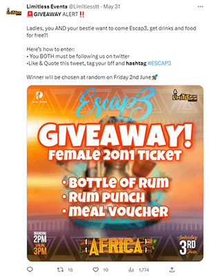 hashtag challenge example 2