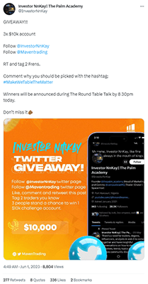 hashtag challenge example