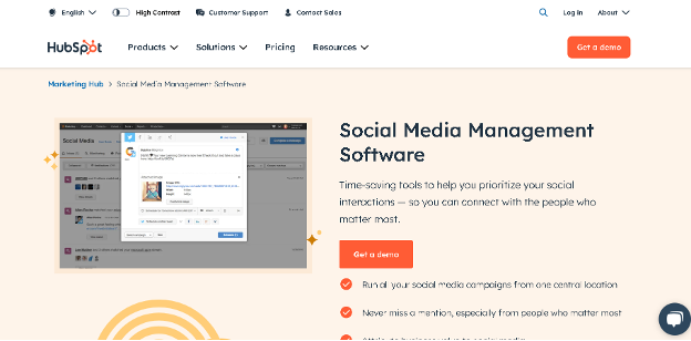 HubSpot Social