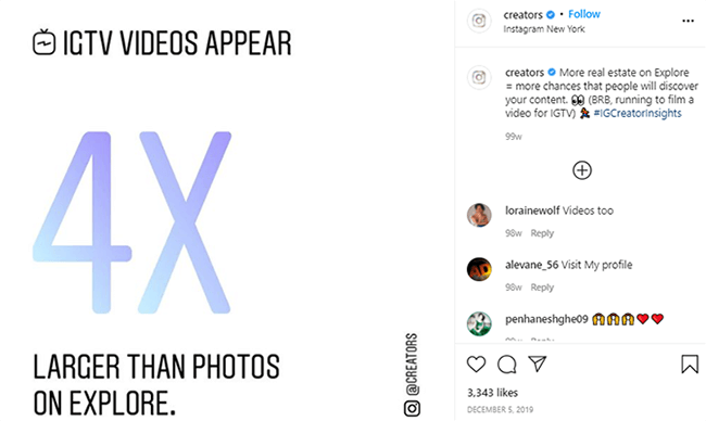 igtv inspiration from other accounts
