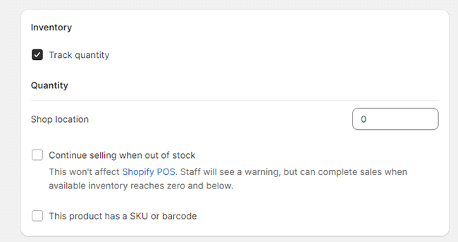 inventory tracking keep track